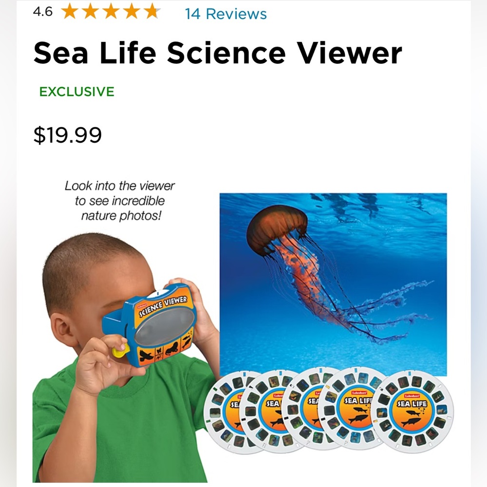 Lakeshore Learning Science Viewer Sea Life
